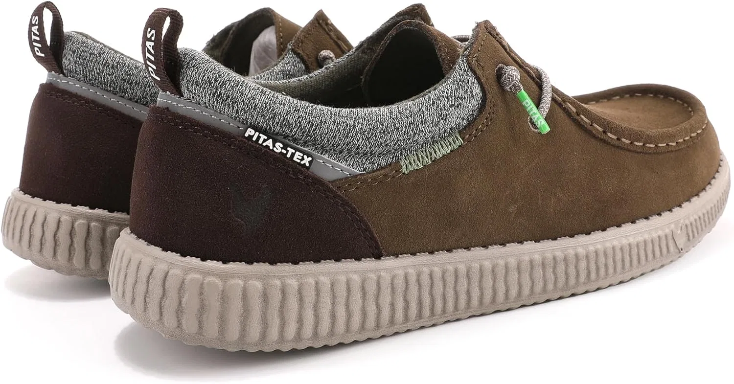Туфли WALK IN PITAS Model WP150 Alex Leisure Shoes Winter Sports Shoes Waterproof Bamboo Waterproof, Khaki — фото 3