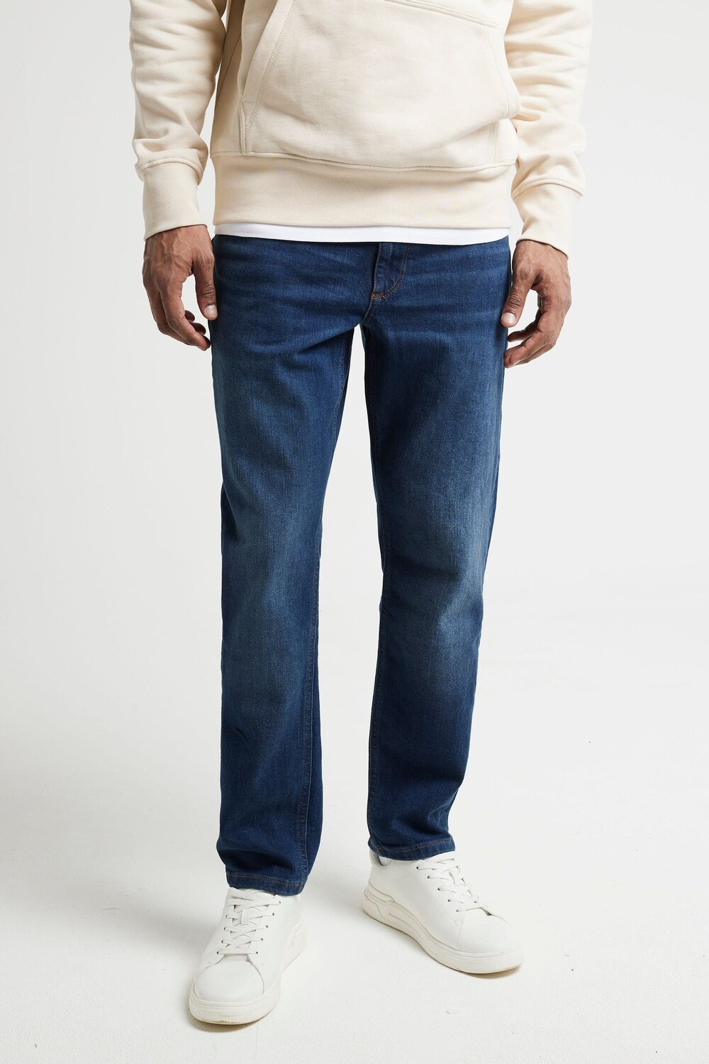 

Зауженные джинсы River Island, синий