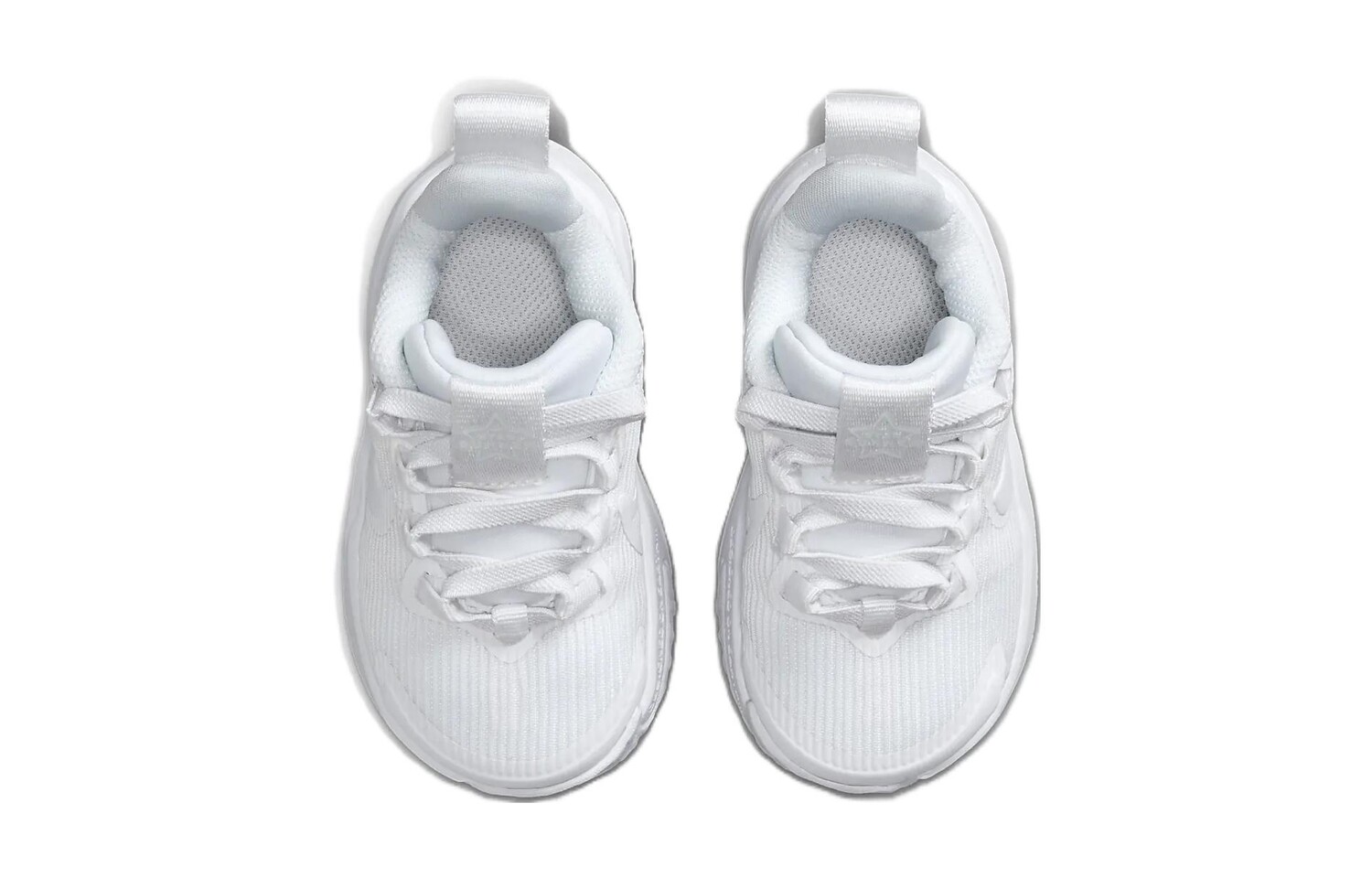 Звездный Кроссовки 4 TD «Тройной белый» Nike, белый — фото 4