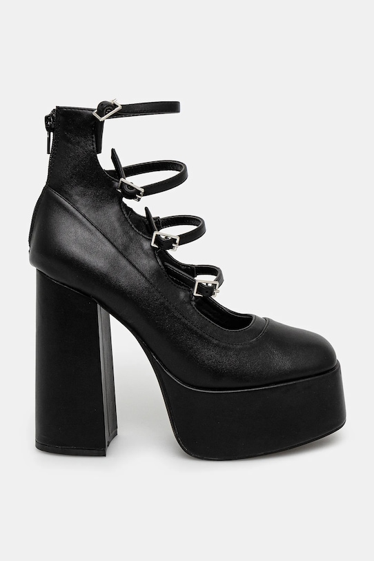 Босоножки Gurren Black Strappy на платформе Koi Footwear, черный — фото 2