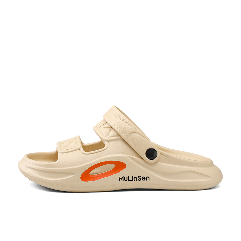 

Mulinsen Пляжные сандалии мужские бежево-оранжевые, цвет Beige Orange