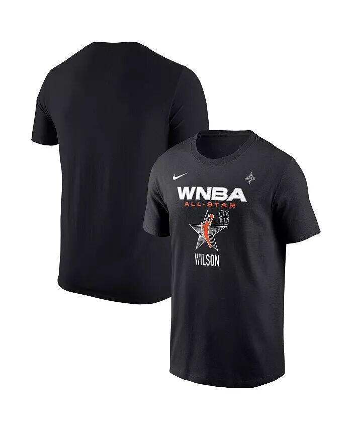 

Футболка с именем и номером игрока Big Boys and Girls Эйджи Уилсон из Black 2024 WNBA All-Star Game Nike