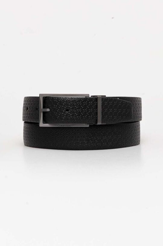 

Двусторонний кожаный ремешок Calvin Klein, черный