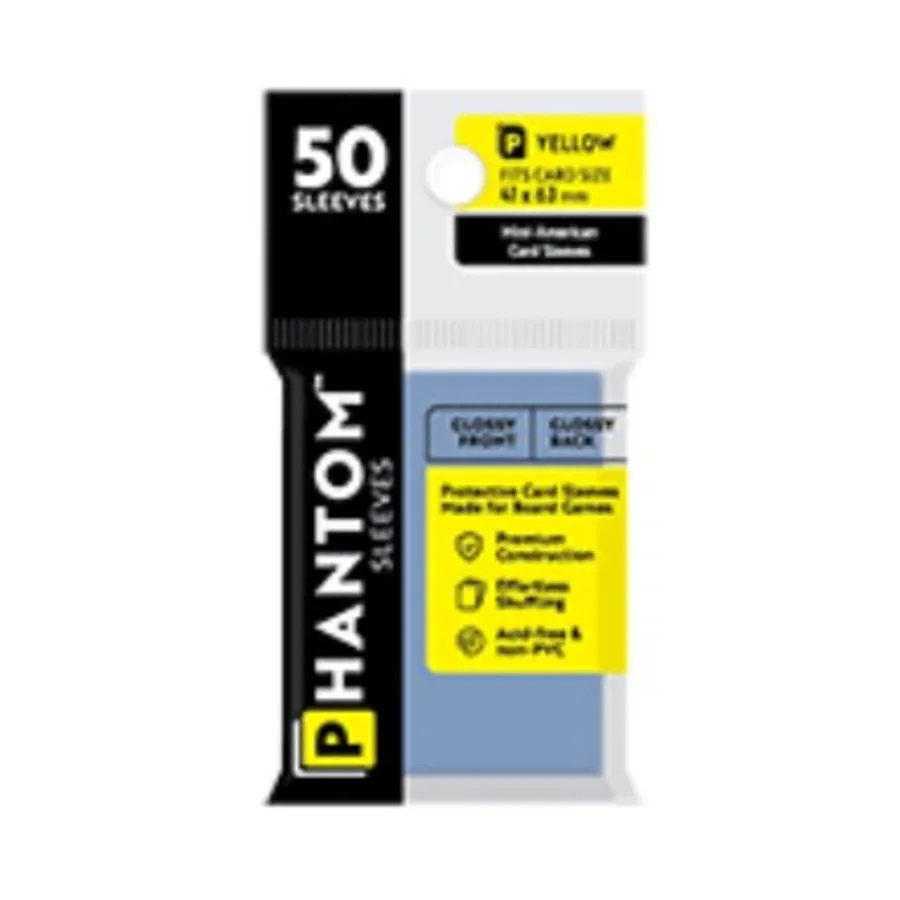 

Матовый/Матовый - Желтый, 41х63мм (50), Phantom Sleeves