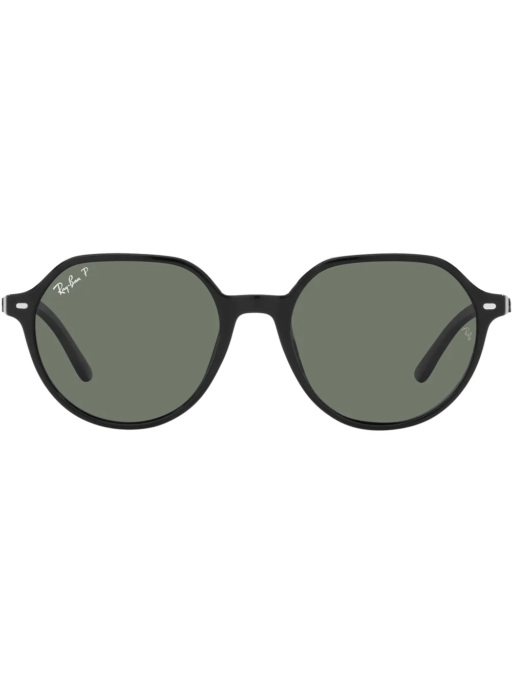 

Солнцезащитные очки Thalia в круглой оправе Ray-Ban, черный