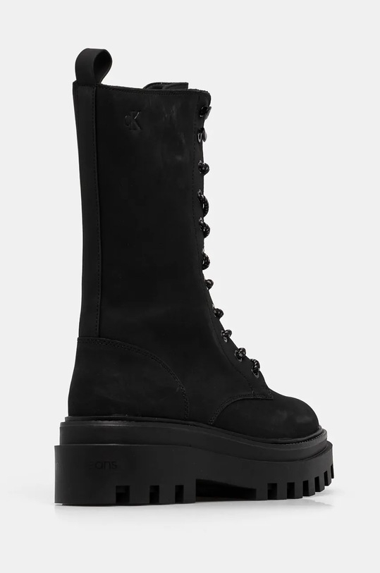 Ботфорты Flatform Lace Up Boot MG NB Calvin Klein Jeans, черный — фото 3