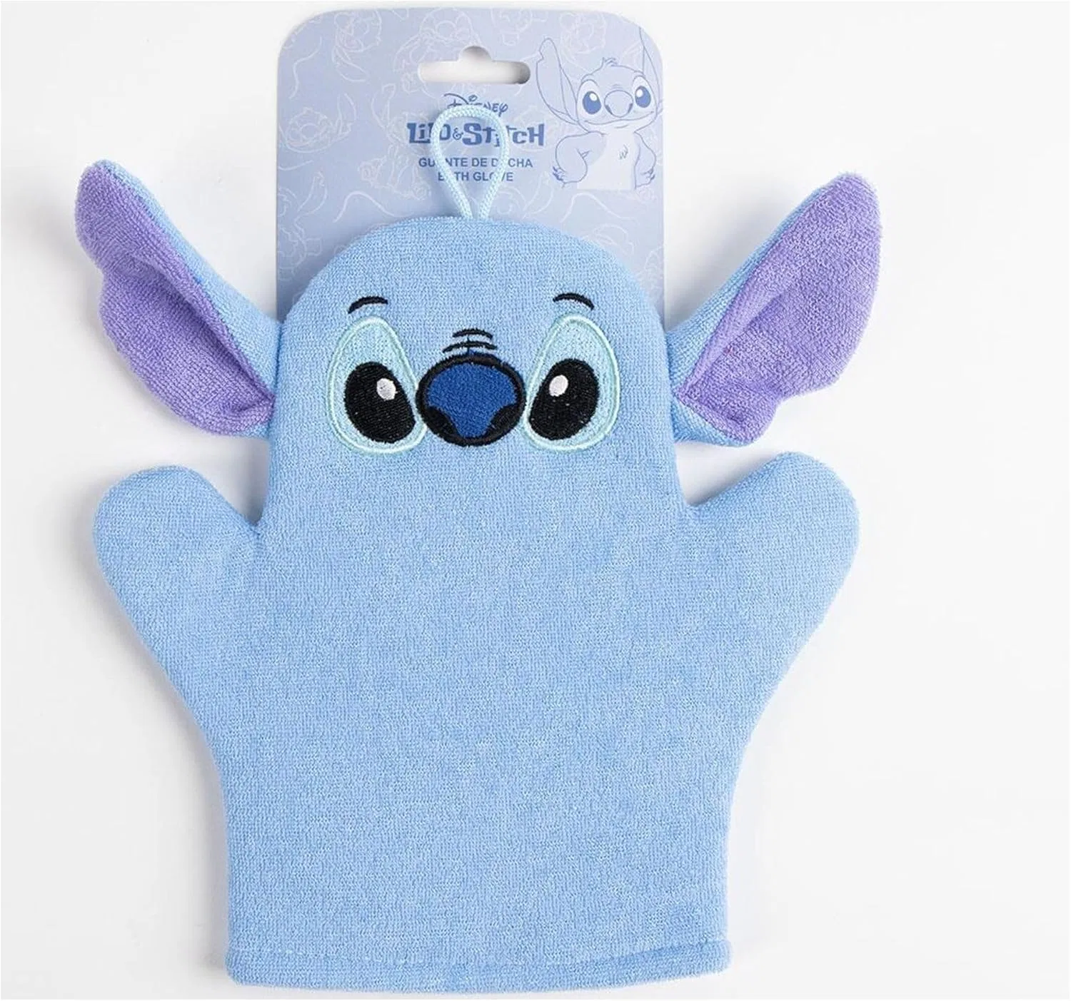 Мягкая отшелушивающая мочалка-варежка «Stitch» от CERDÁ Life's Little Moments Cerdá Life'S Little Moments — фото 3