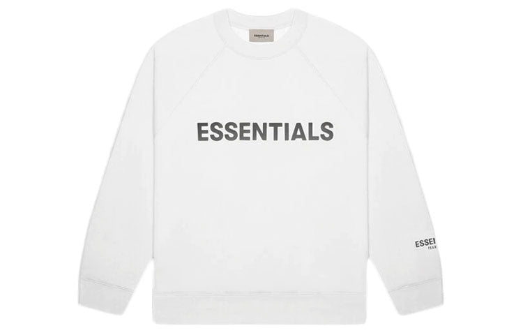 Спортивная толстовка Fear of God Essentials SS20 Crewneck Sweatshirt 'White' FOG-SS20-103, белый — фото 2