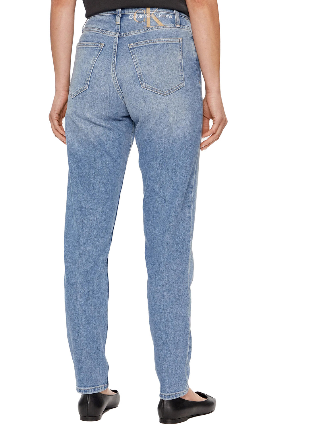 

Джинсы jeans mom jeans Calvin Klein, синий