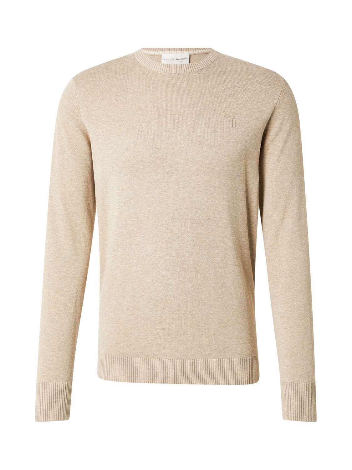 

Bruun & Stengade Свитер 'Jupiter' в светло-коричневом цвете