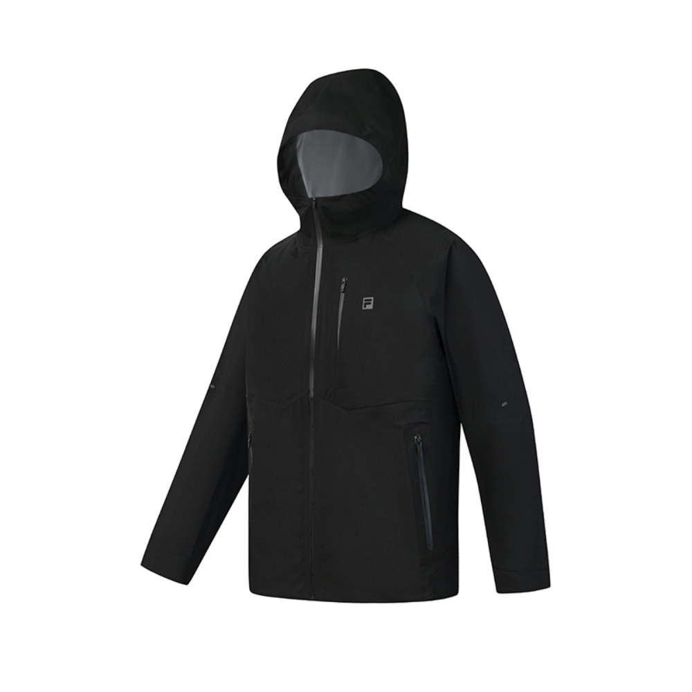 

FILA Фитнес-куртка мужская Pitch Black с капюшоном Moderate Others