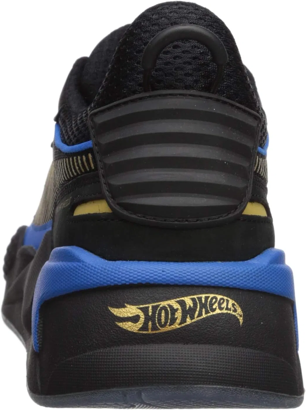Кроссовки PUMA RS-X Hotwheels Bone Shaker Black/Team Gold — фото 3