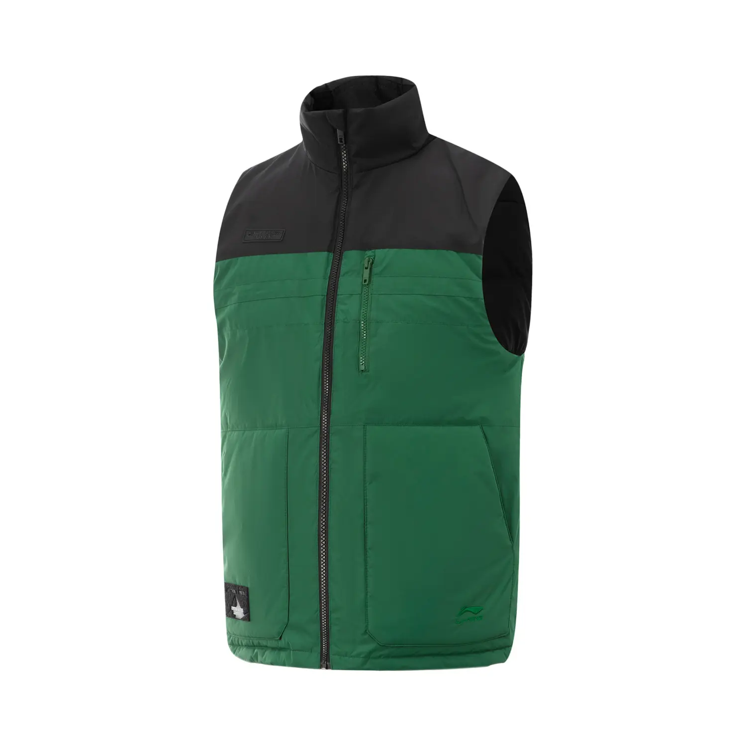 

LINING Спортивная модная коллекция жилет мужской зеленый, Green