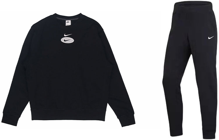 

Повседневная спортивная одежда для мужчин Nike, set (черный)