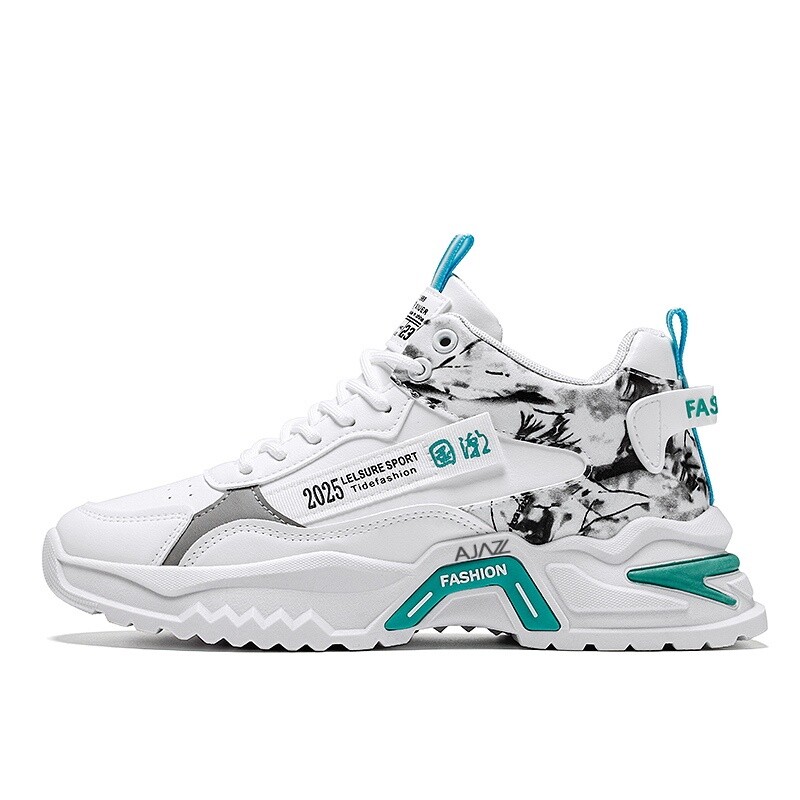 

Кроссовки унисекс с низким верхом Ajpap, белый/оранжевый