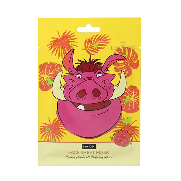 

Очищающая маска для лица с формулой The Lion King Sence Beauty, 1 UD