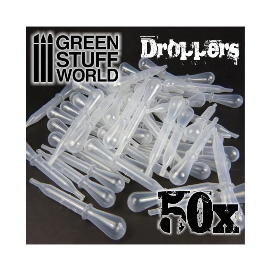 

Пластиковая капельница (1,5 мл), Accessories - Brush Cleaners, Thinner, & Painting Supplies (Green Stuff World)