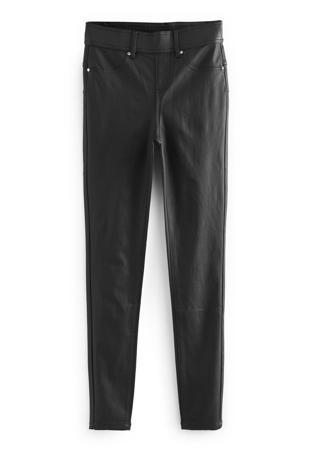 

Брюки Sculpt Pull-On Coated Leggings Next, черные