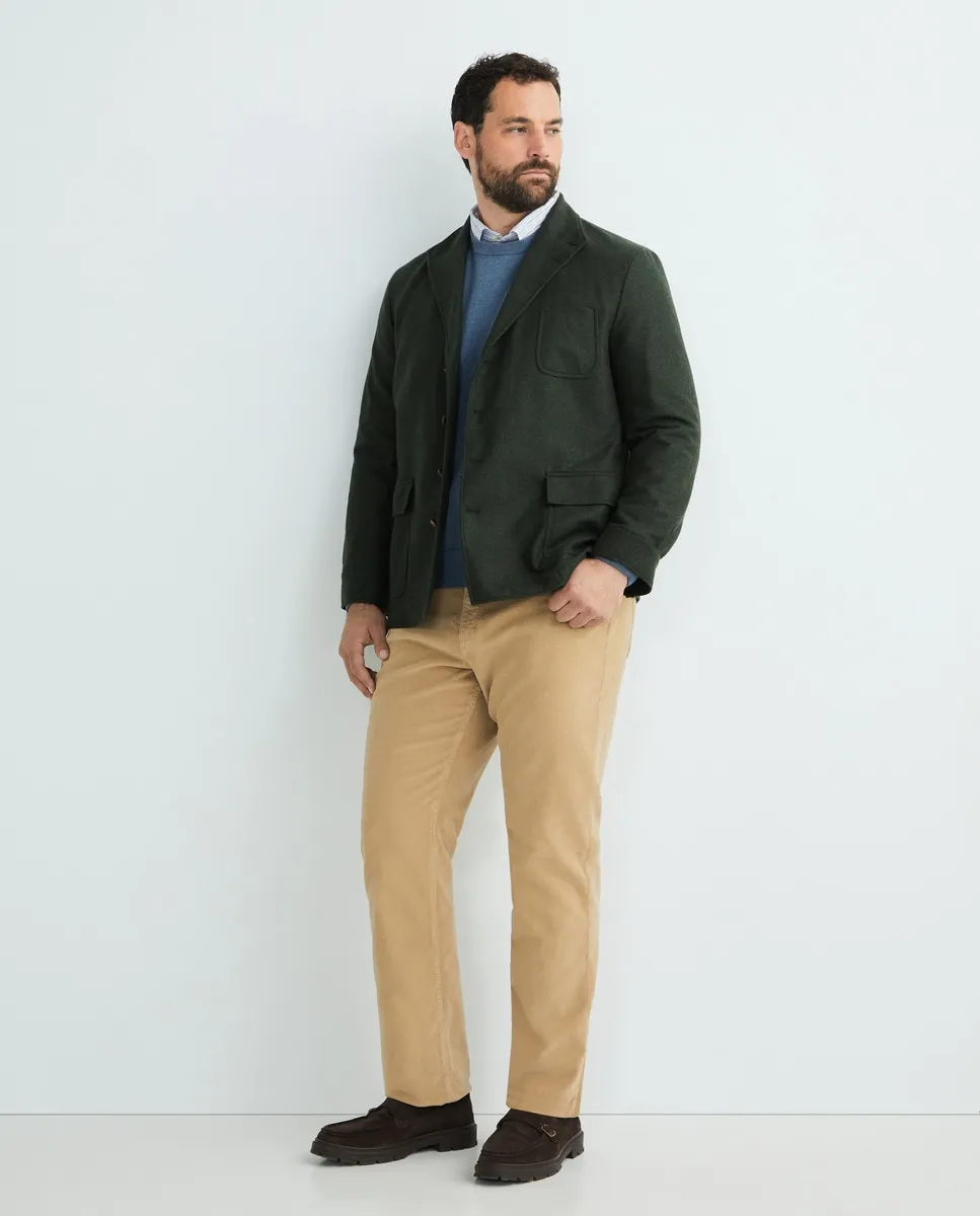 

Пальто твидовое большие размеры однотонное Emidio Tucci, хаки