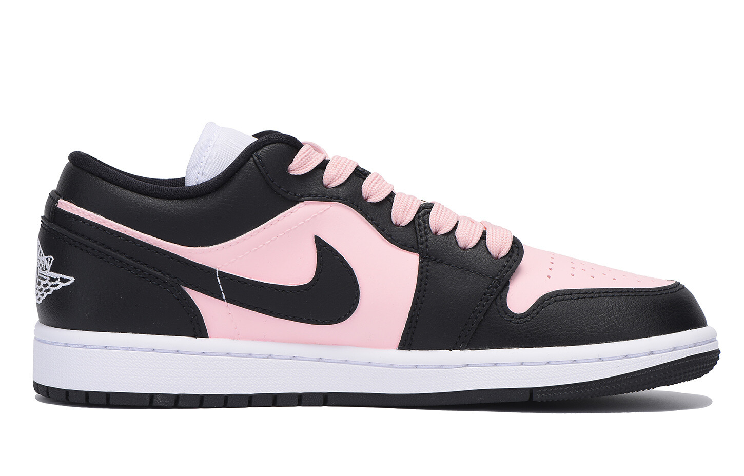 Кроссовки Air Jordan 1 Vintage Basketball Shoes Women's Low-Top Pink — фото 3