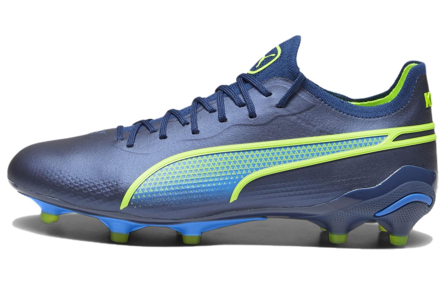 

Футбольные бутсы King Ultimate женские с низким верхом, синие/зеленые Puma