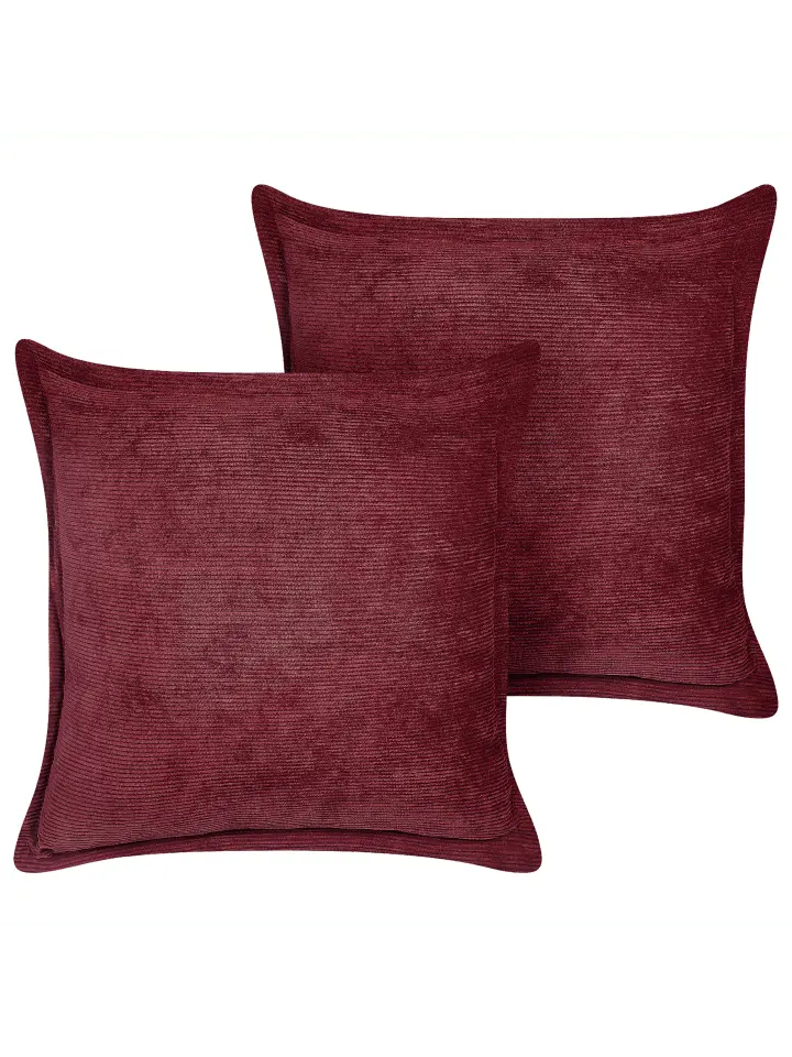 

Декоративная подушка Beliani 2er Set Deko ZINNIA, красный