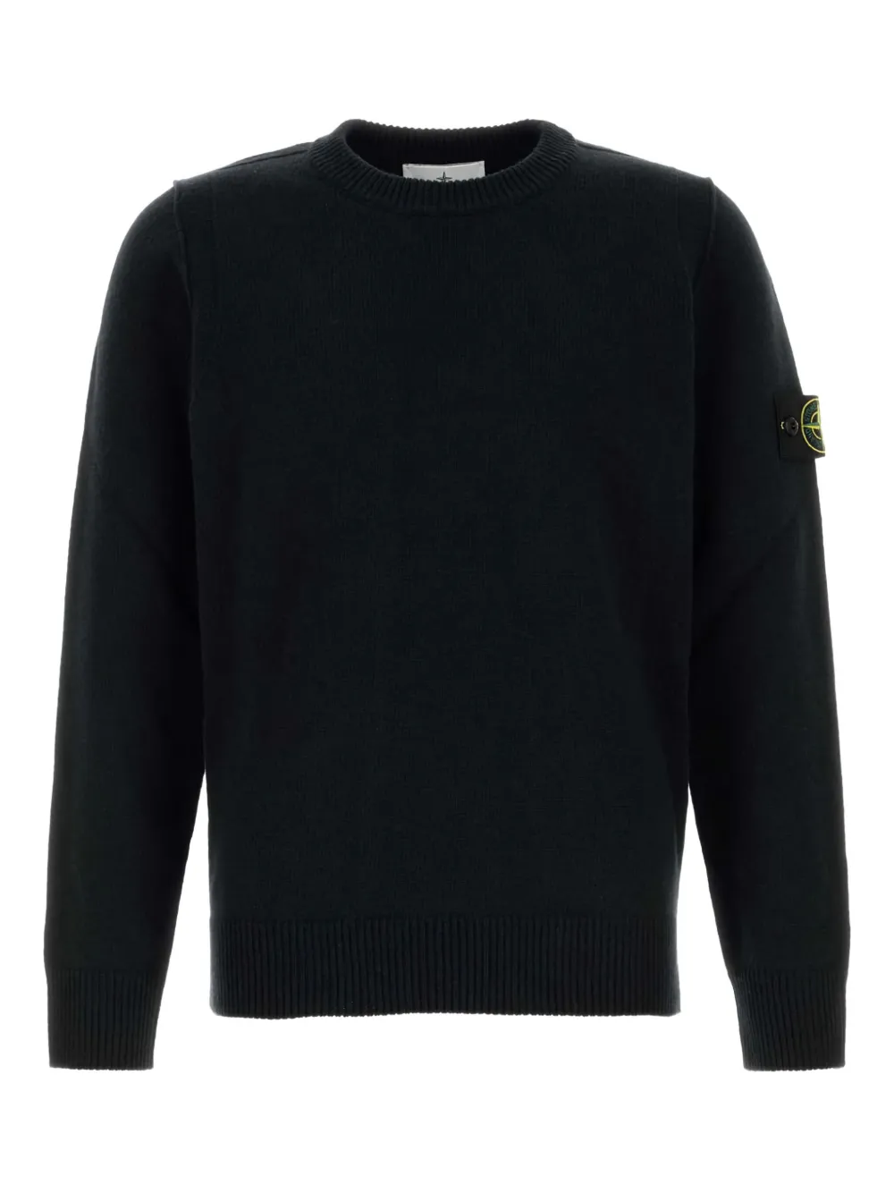 

Джемпер 5100072 с круглым вырезом Stone Island, черный