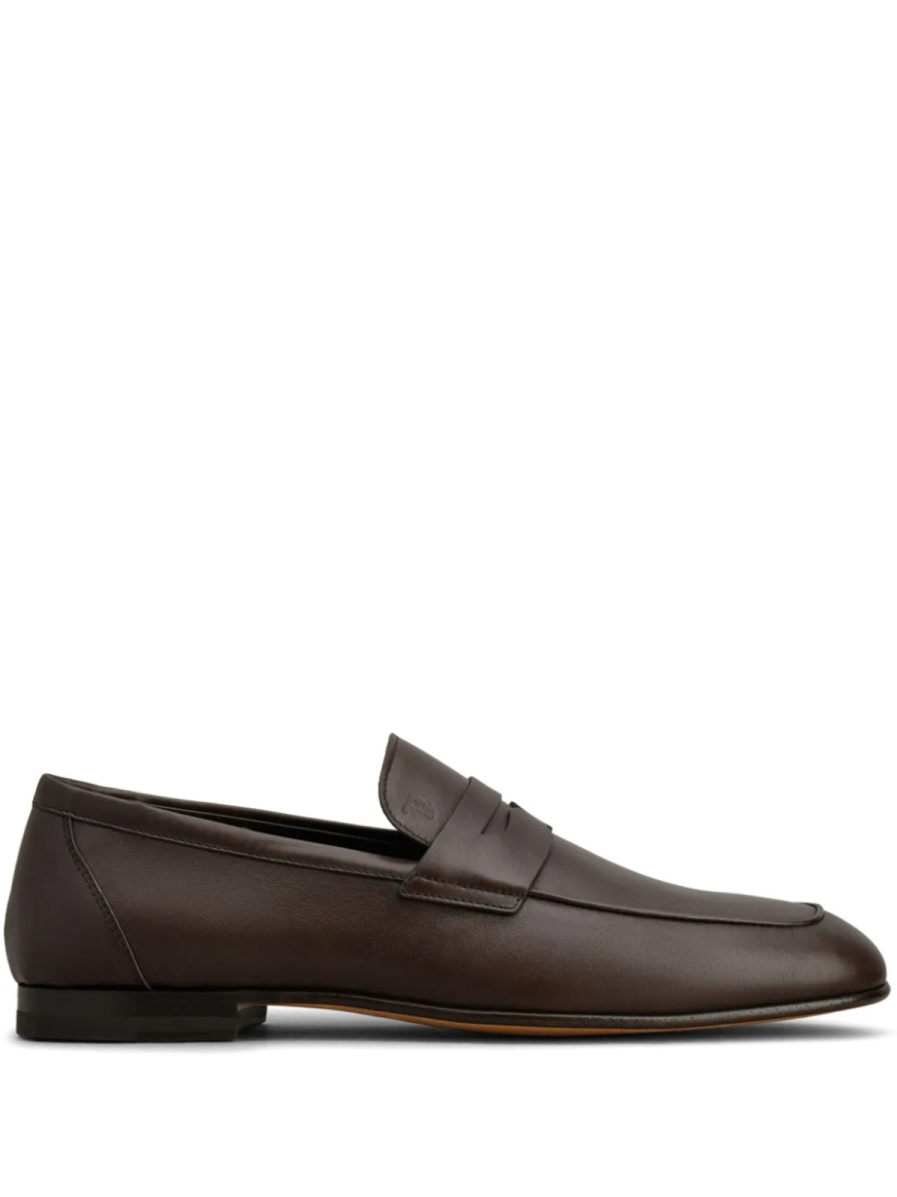 

Tod's кожаные лоферы, коричневый