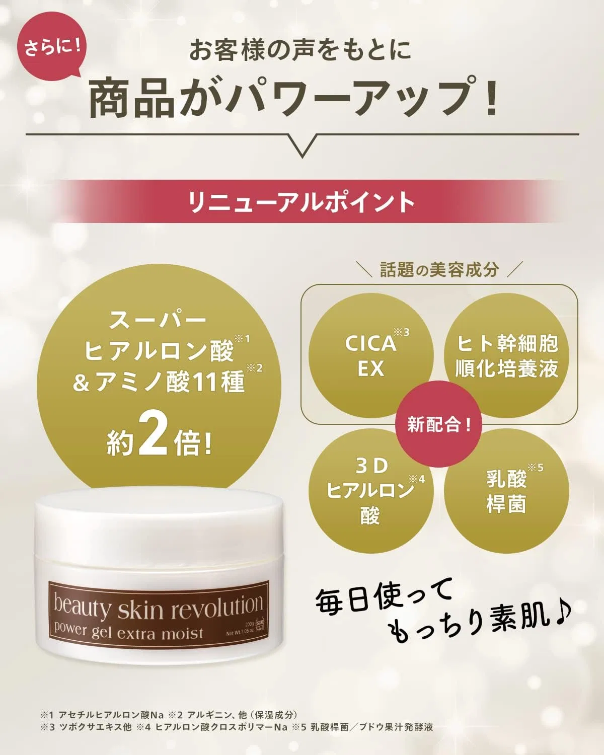 Крем для лица Claude — Гель- и тела CRUDE Beauty Skin Revo Power Gel Extra Moist, x , с цикой и гиалуроновой, 200 г — фото 3