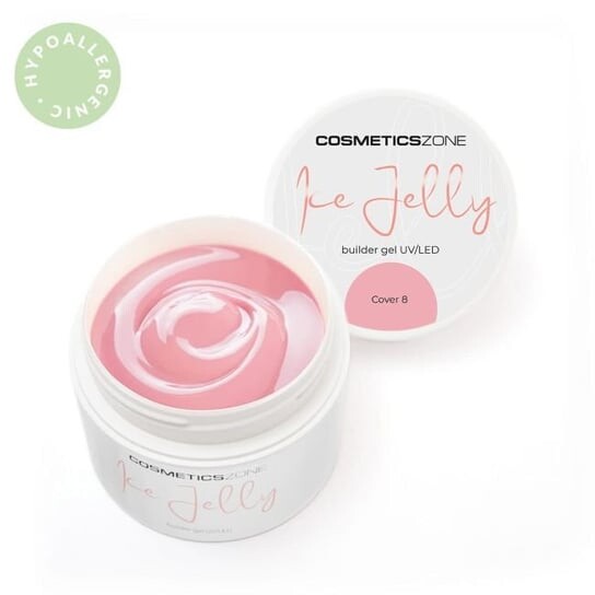 

Гель для наращивания ногтей UV LED ICE JELLY - грязно-розовый Обложка 8 - 5мл, Cosmetics Zone