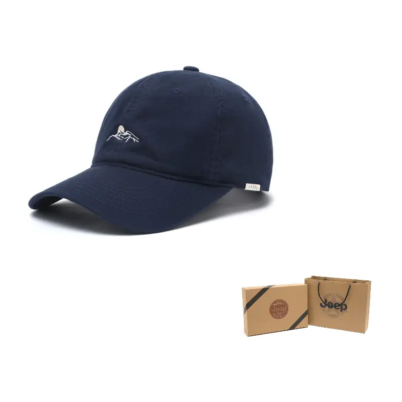 

Хлопковая бейсболка Unisex Jeep, темно-синий
