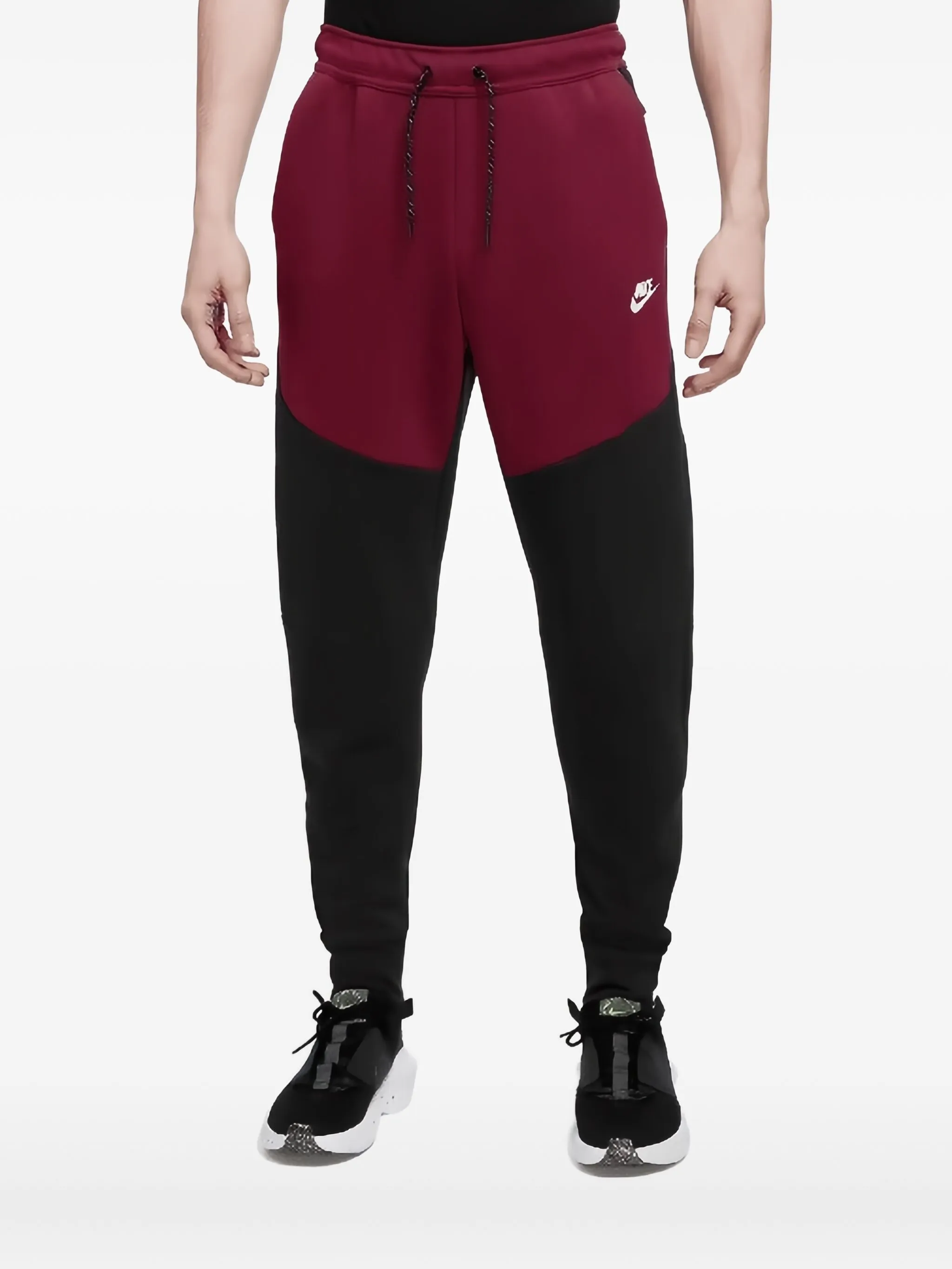 

Спортивные брюки Tech Fleece со вставками Nike, красный