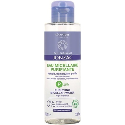 Мицеллярная вода Eau Thermale Jonzac — De Pure Очищающая , органическая, 100 мл — фото 2
