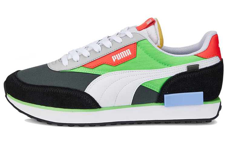 

Кроссовки Puma Future Rider "Play On" Dark Shadow Fluo Green