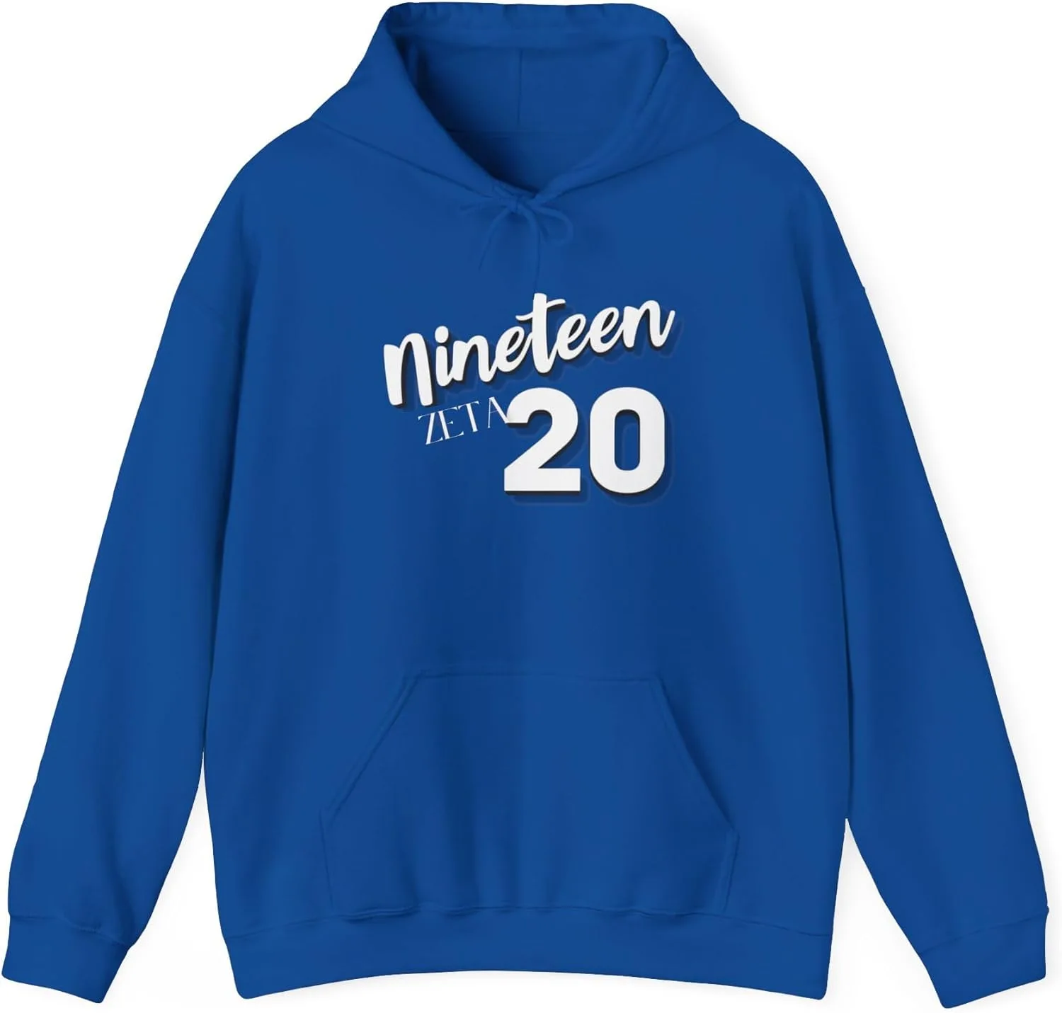 Худи Nineteen 20 Unisex Heavy Blend - уютный винтажный стиль GENERIC, Royal