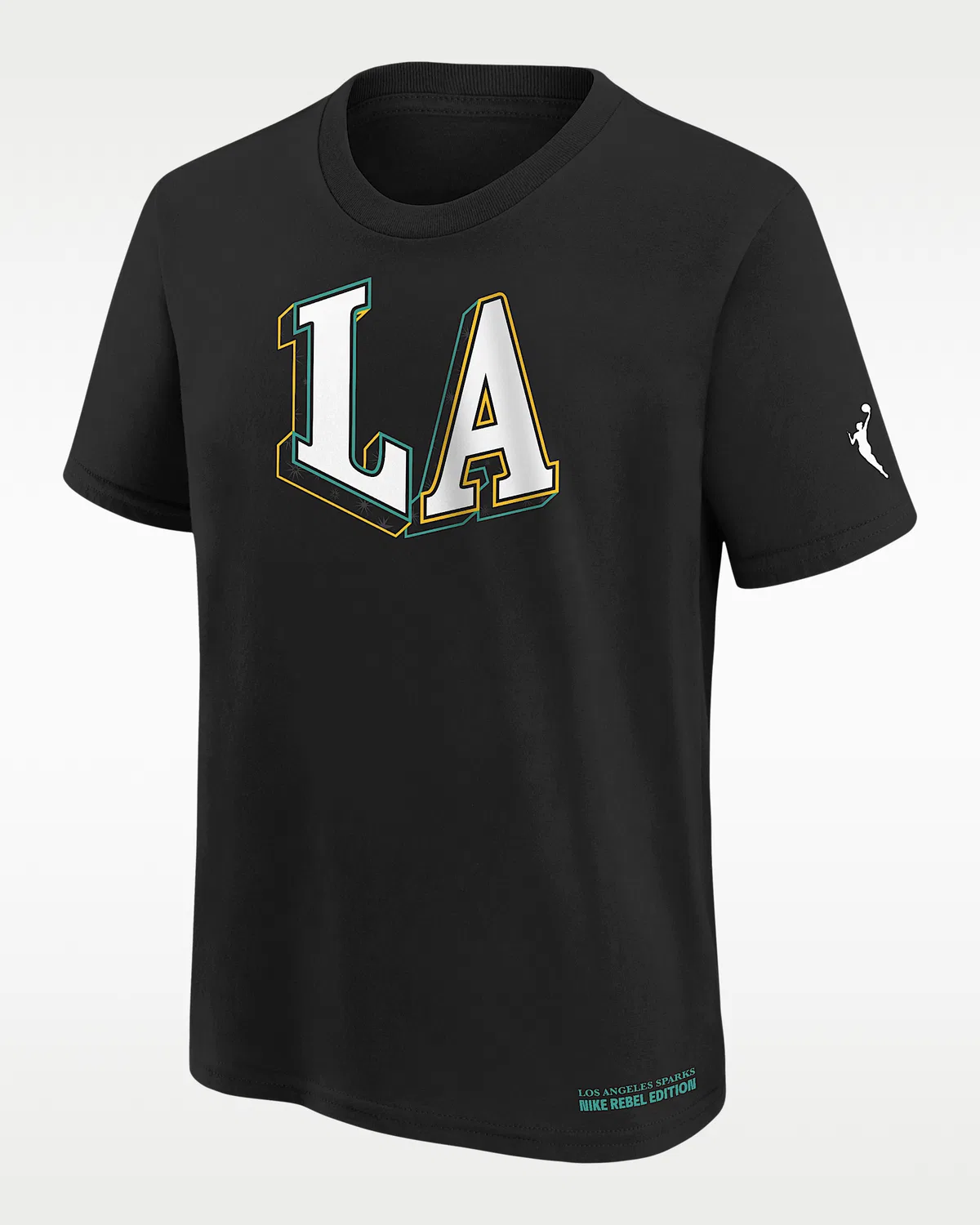 Детская футболка Nike WNBA Los Angeles Sparks Rebel Edition, Black