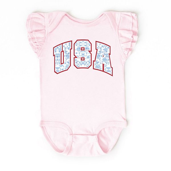 

Боди с рукавами-фонариками в стиле blue willow The Juniper Shop, Ballerina