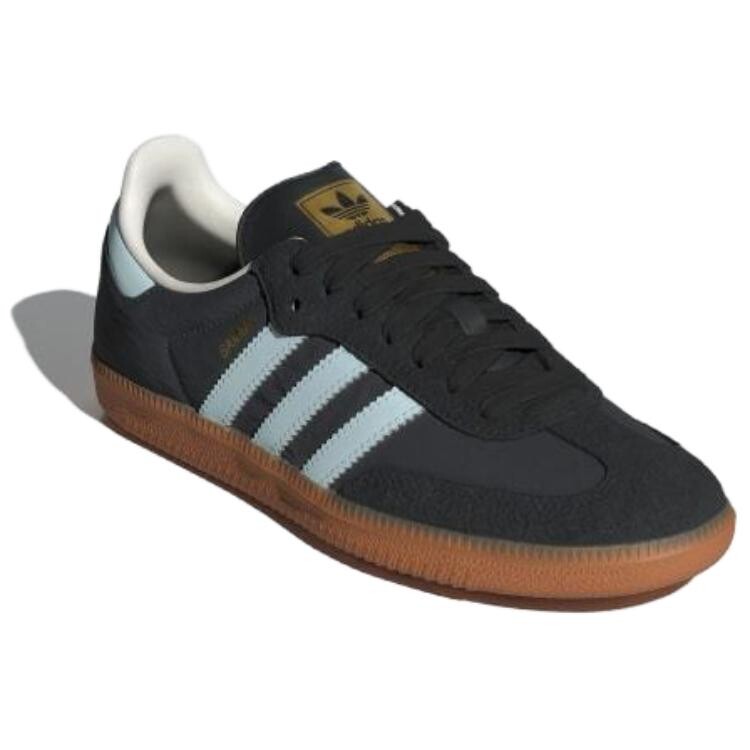 Adidas originals Samba Обувь для скейтбординга унисекс, Black/White/Brown — фото 4