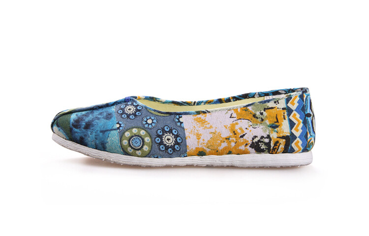 Туфли женские повседневные Women's Casual Shoes Women's Low-Top Neiliansheng, синий — фото 4