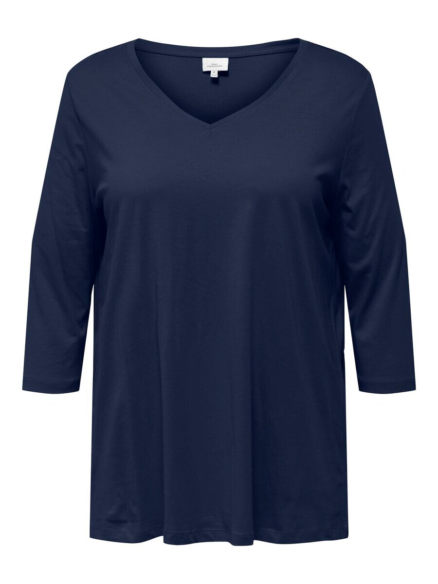 

Топ ONLY Carmakoma Shirt, синий
