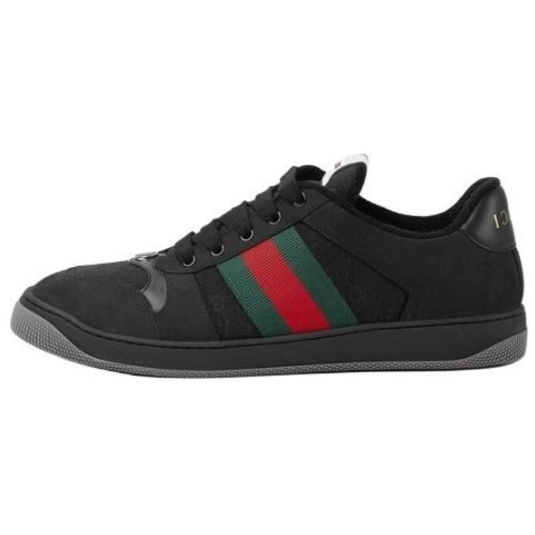 

GUCCI Кроссовки Gg Screener 'GG Canvas Black Green Red'