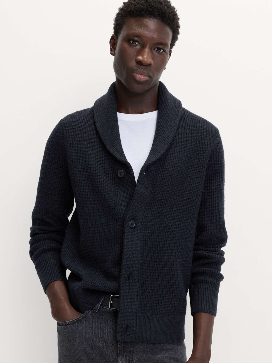 

Marks & Spencer Вязаный кардиган в цвете navy