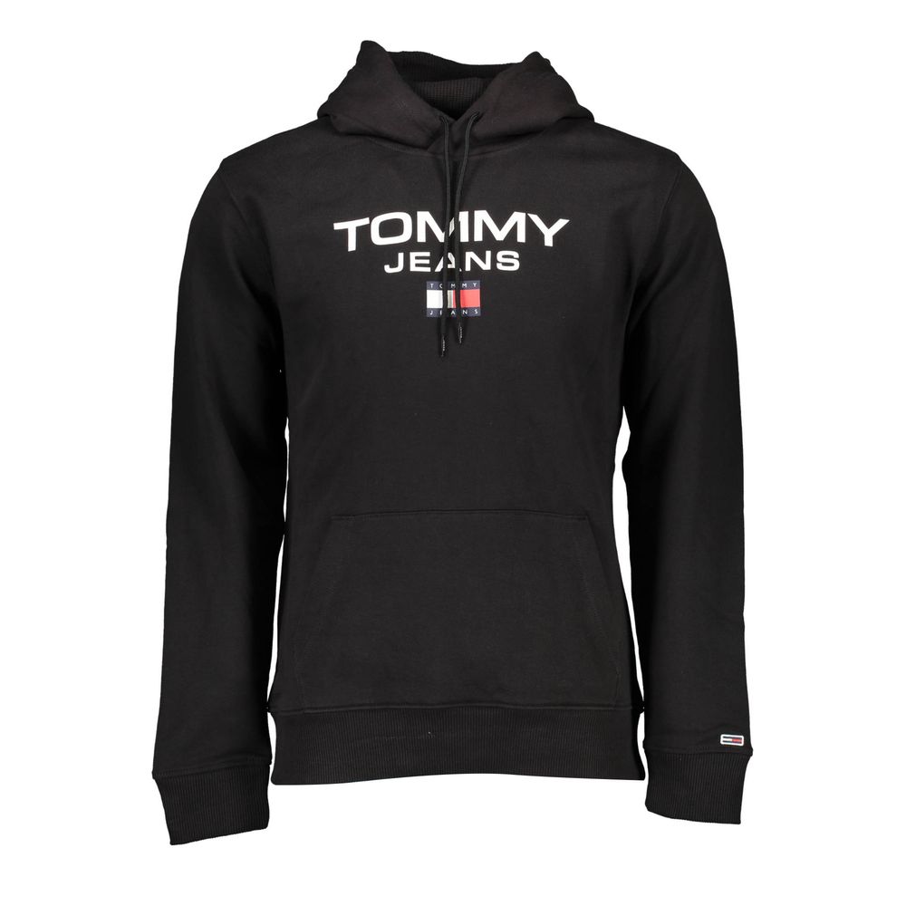 

Черный хлопковый свитер Tommy Hilfiger