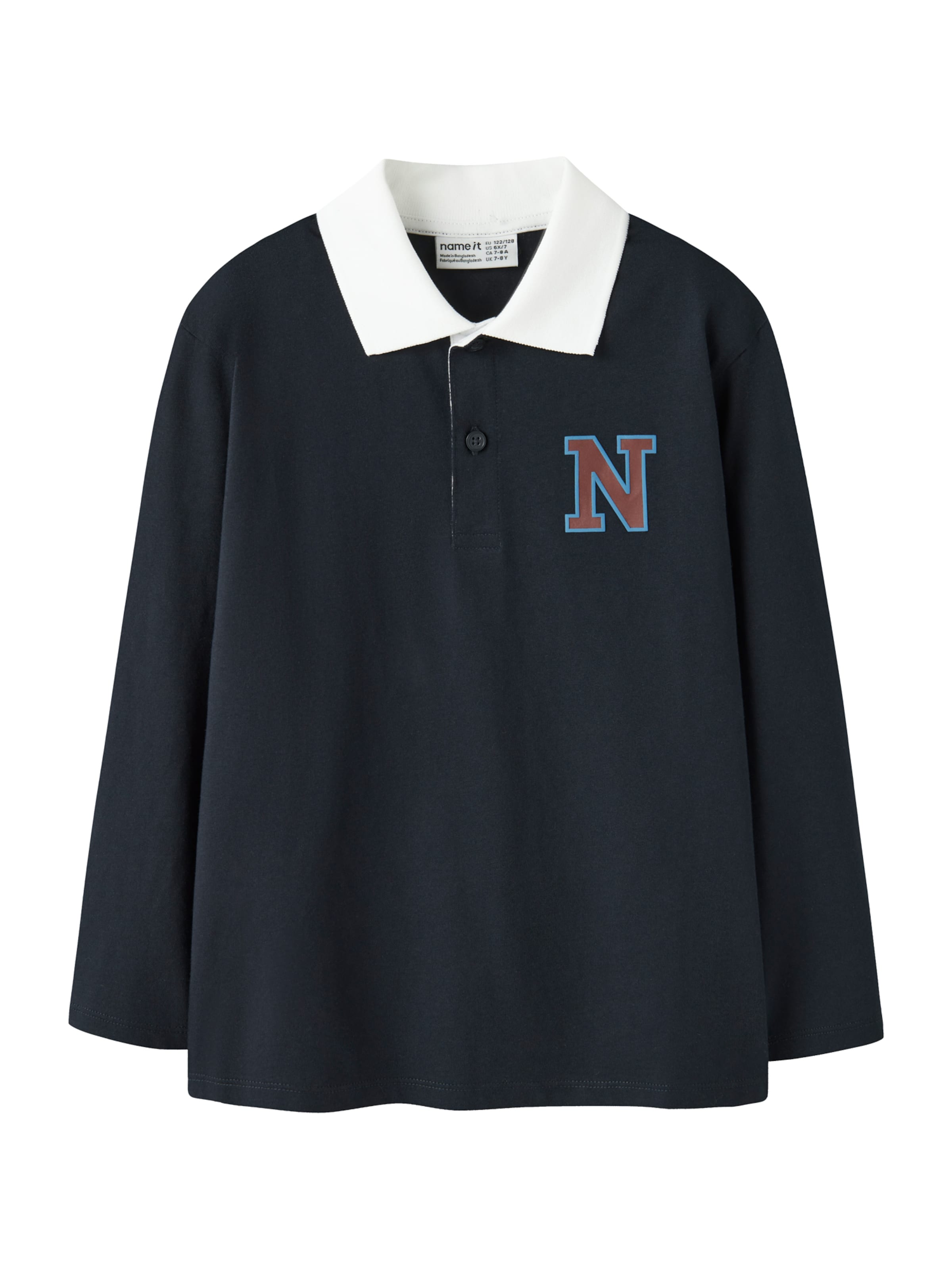 

NAME IT Лонгслив 'NKMTIM' в цвете Night Blue, Azure