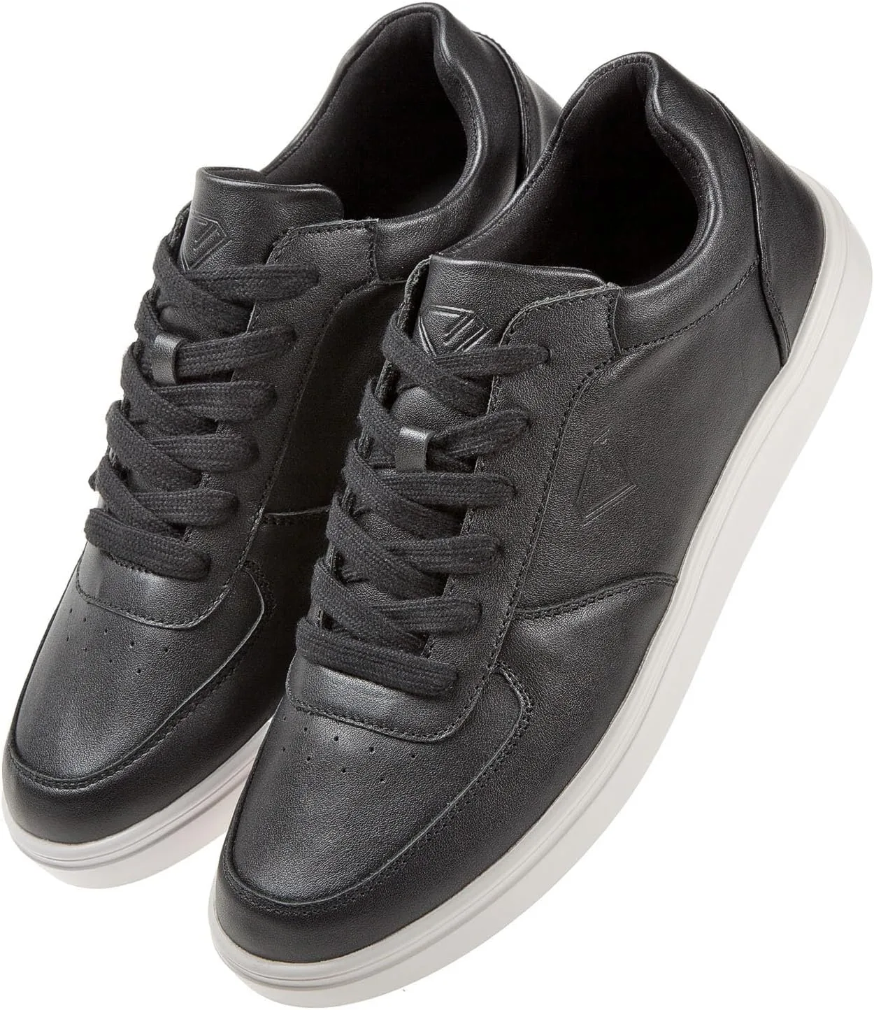 Танцевальные кроссовки Diamant Beat Black Unisex Low-Top, натуральная кожа, черный цвет, цельная подошва, съемная стелька — фото 4