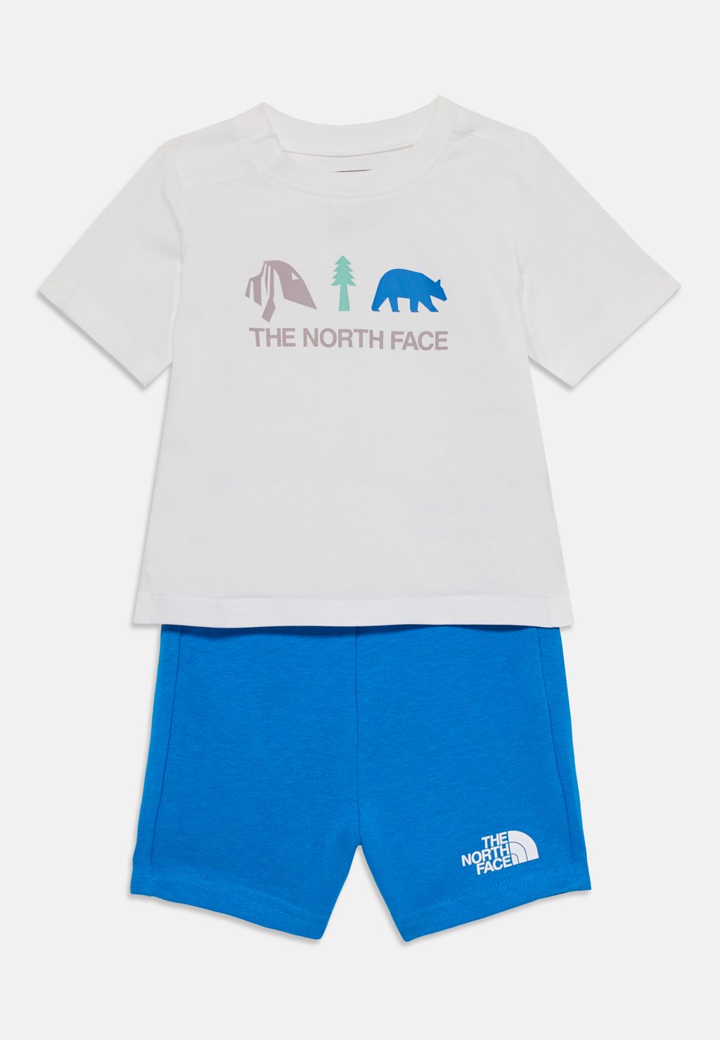 

Футболка с принтом BABY SUMMER SET UNISEX The North Face, белый