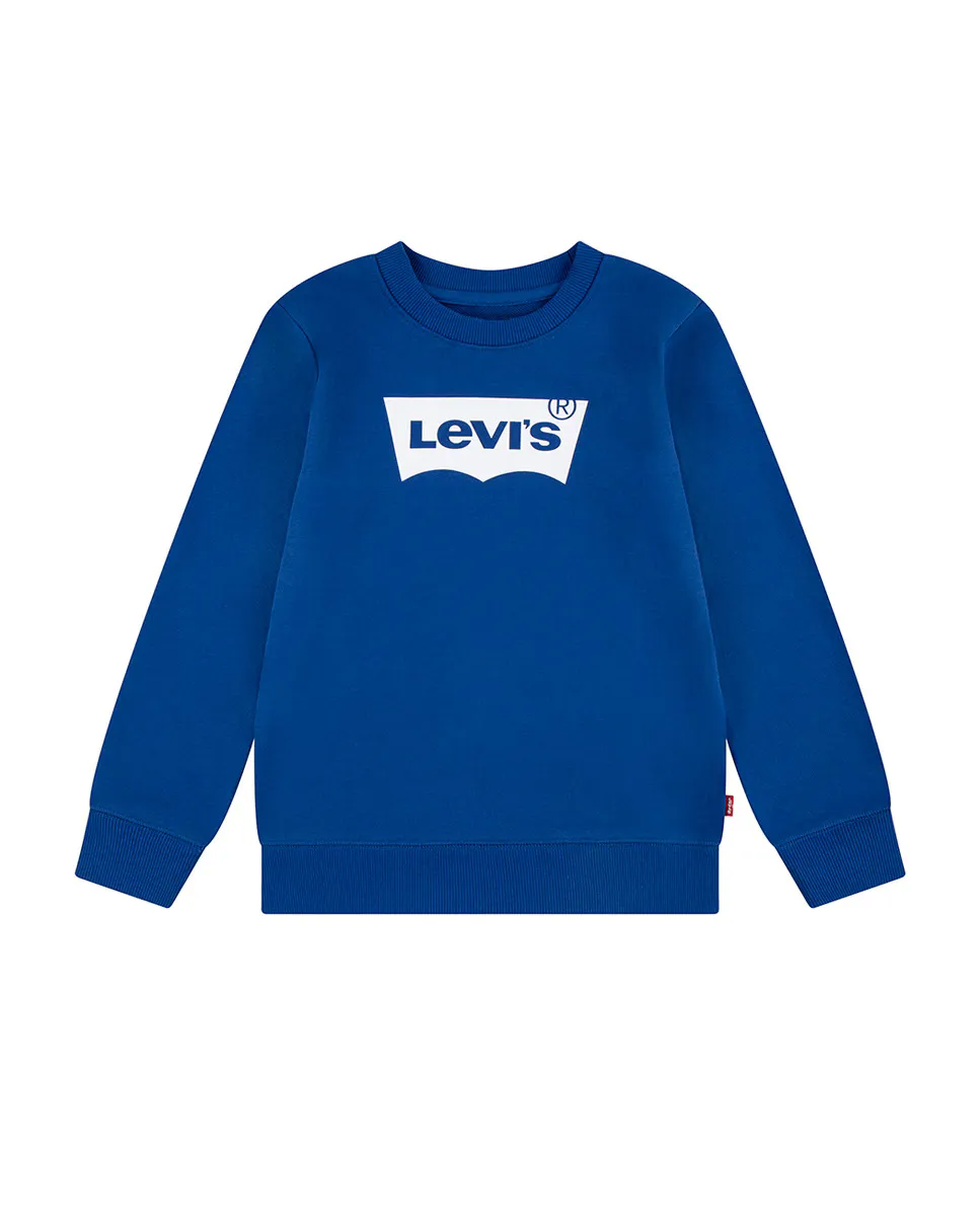 

Levi's Batwing мальчик французский махровый вязаный свитер, синий