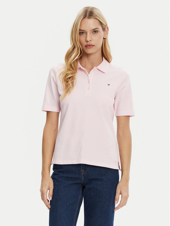 

Рубашка поло стандартный крой 1985 WW0WW43224 Tommy Hilfiger, розовый