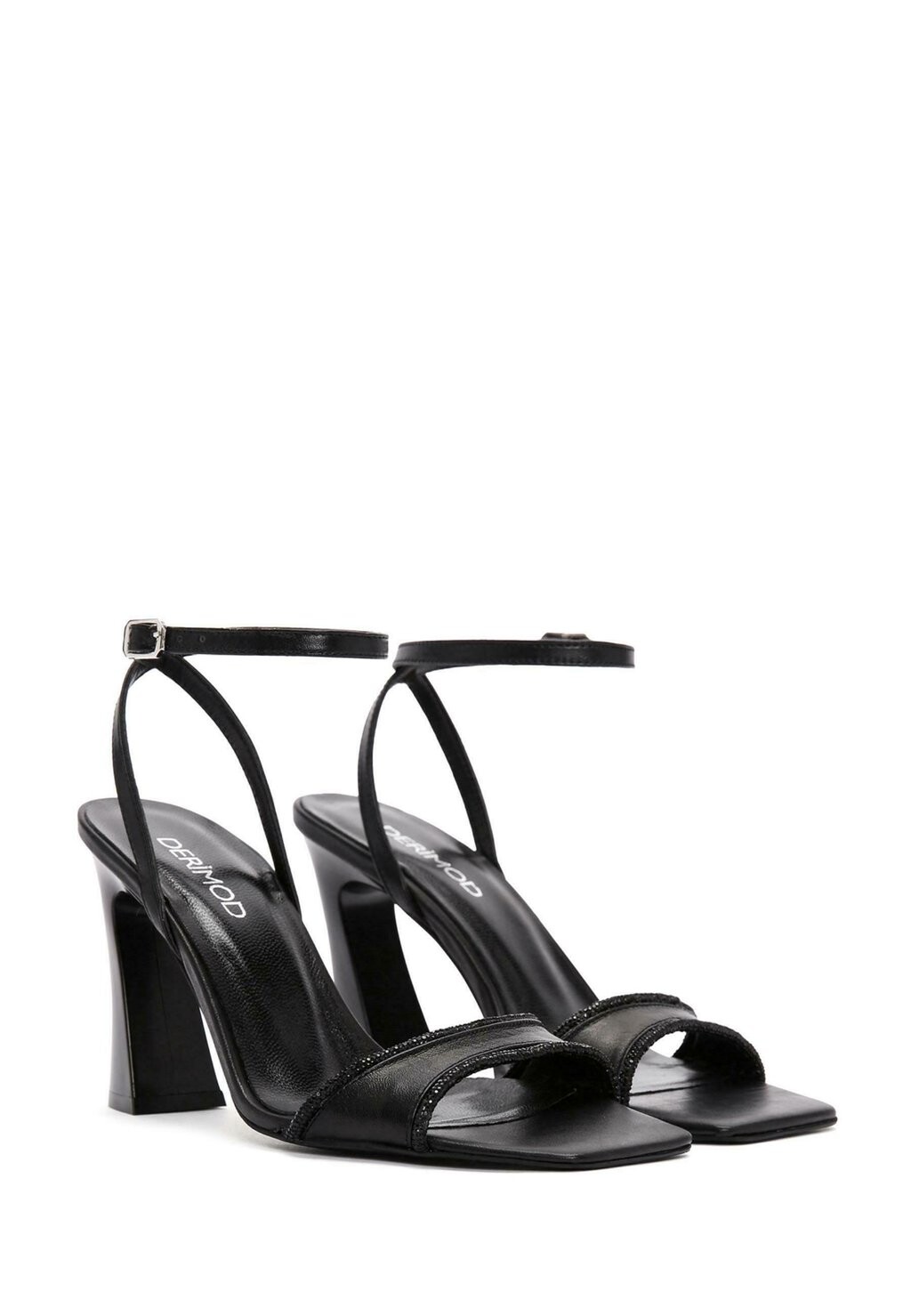 

Сандалии с ремешками HIGH HEEL Derimod, черный