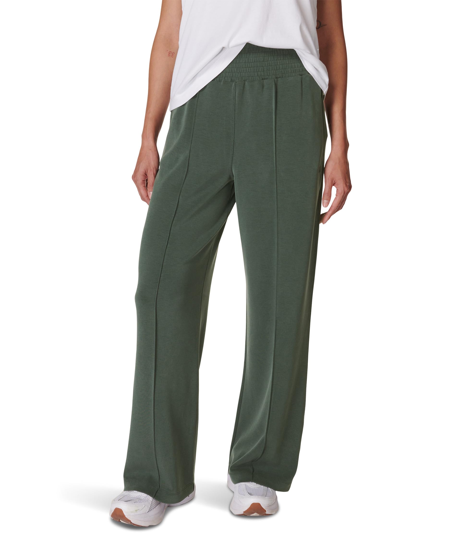 

Брюки Sweaty Betty Sand Wash Cloudweight Track Pants, цвет Trek Green